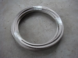 [Hot Item] AISI 304 316 Stainless Steel Wire Rope Mooring Lines