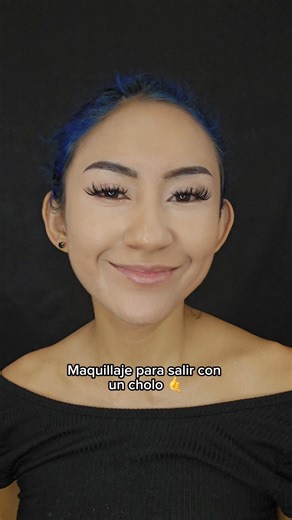 Maquillaje para salir con un cholo 💋 #makeup #maquillaje #chola #makeup #makeupartist #parati