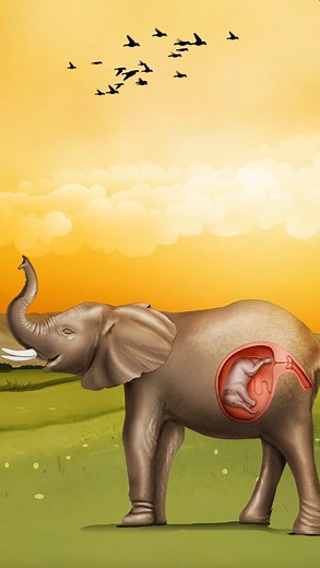 A Motivational Story: The Pregnant Dog and Elephant #demic #reels #reelsfb #story | DEMIC