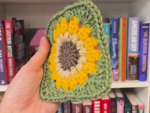 Sunflower Granny Square Crochet Pattern | PDF Instant Download - Etsy