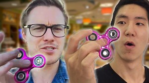 We Tried Fidget Spinners For The First Time | BuzzFeed Video