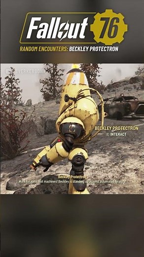 Beckley Protectron | Fallout 76: Random Encounters #fallout76 #fo76 #fallout