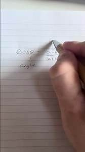 Vector angle formula explained #alevel