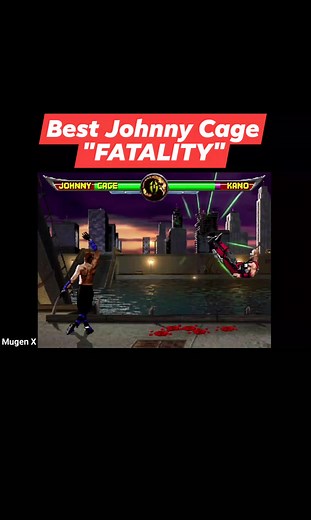 Best Johnny Cage "FATALITY" #reels #reelsfb #retrogaming | MUGEN X