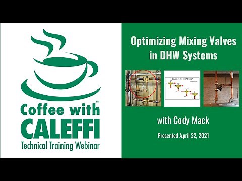 Optimizing Mixing Valves in DHW Systems