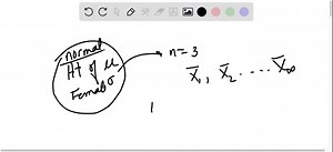 SOLVED:Heights of adult females are normally distributed. Samples… | Numerade