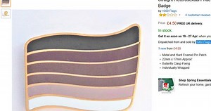 You can now buy a 'straight pride flag' pin on Amazon - LGBTQ Nation