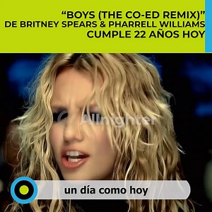• El 24 de junio de 2002, Britney Spears publicó "Boys (The Co-Ed Remix)", sexto y último single de su álbum Britney. • Fue escrita y producida por The Neptunes, el equipo integrado por Chad Hugo y Pharrell Williams. • Esta versión de la canción original, simplemente llamada "Boys", fue incluida también como parte del Soundtrack de Austin Powers in Goldmember. • Este remix es un poco más lento que la pista del disco y mezcla hip hop, con r&b y cuenta con notoria influencia funk. • Pese a no ser 