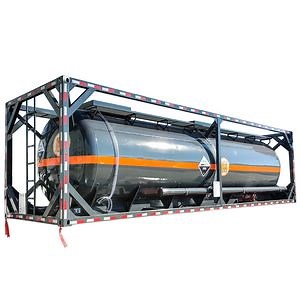 [Hot Item] ISO 40 Feet Tank Container Transport Clorhidric Acid Tank