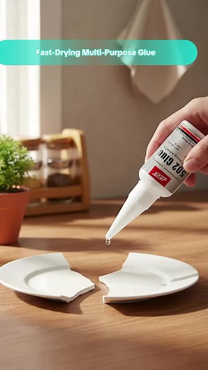 502 Super Glue - Instant Bond, Strong Adhesion for DIY & Repairs #usefulkitchenproducts #cordlessgluegun #multifunctionbottleopener #drytexturizingspray #nailglueremover #curvlifenailglue #waterprooflaceglue #reusableoilspraybottle #superclearepoxy #laceadhesivespray