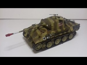 COMPLETED BUILD; TAMIYA 35065, 1/35; PANTHER, PANZERKAMPFWAGEN V, AUSF A; THAT I STARTED IN JULY.