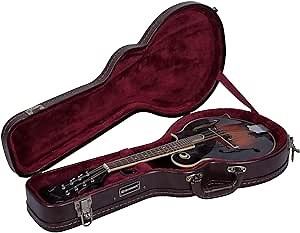 Crossrock Hard Shell Vintage Brown Case for F-style Mandolin (CRW620MFBR)
