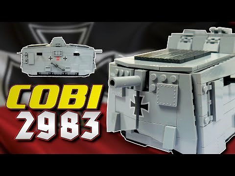 COBI 2983 | A7V "Wotan" | Limited Edition | ✠ Review | Noppenecke