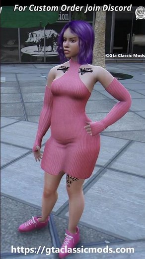 GTA 5 Female Ped Mod for Fivem | Custom Female Character 💖