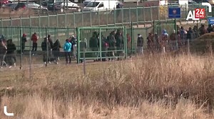 1K views · 58 reactions | Ukrainian refugees rush to borders, a crisis has already begun | AL24news - قناة الجزائر الدولية | Facebook
