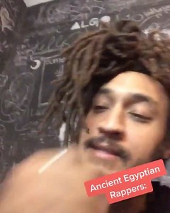 Ancient Egyptian rappers. @patrickcloud is hilarious. 😂😂😂😂 | KevOnStage