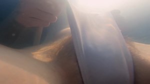 Baby oben ohne im Whirlpool, Unterwasseransichten