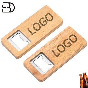 [Hot Item] Hoye Crafts Wood Customized Logo Corkscrew Bar or Home Use Beer Bottle Opener Magnetic Beer Corkscrew