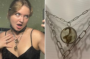 'I turned my fallopian tubes into a necklace – wearing it makes me feel empowered'