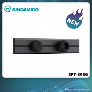 [Hot Item] Removable Trail Power Track Embedded Wall Surface Mounted Electrical Multi-Functional Socket Rail Outlet Power Track Socket