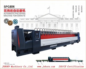 [Hot Item] Joborn Automatic Stone Slab Polishing Machine for Natural Stone and Engineered Terrazzo Concrete Artificial Stone