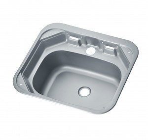[Hot Item] S Lavatorio Mobile Small Kitchen Sinks Stainless Steel Single Bowl Outdoor RV Sink