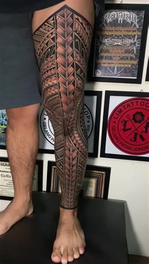 Maori Design Tattoo Inspiration at Lim Tattoo Shop