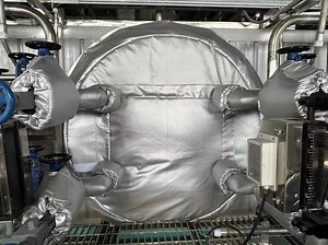 [Hot Item] Fiberglass Removable Tube Thermal Insulation Jacket & Covers
