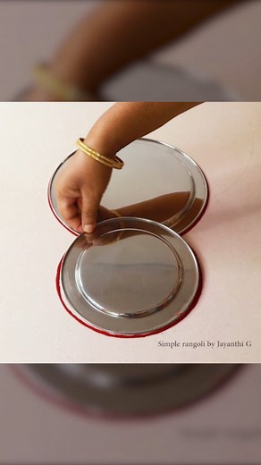 Simple rangoli designs by jayanthi g #rangoliart #rangolidesigns #kolam #simplerangoli #easyrangoli rangoli | Simple Rangoli