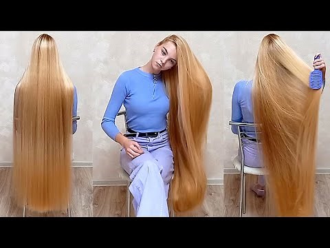 RealRapunzels | Super Silky Straight Blonde Hair Perfection (preview)