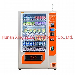 [Hot Item] High Quality Different Types Snacks and Drinks Combo Software Vending Machine China
