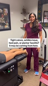 Tight calves, achilles issue, heel pain, or plantar fasciitis? It may be coming from here. | Optimum Health Chiropractic