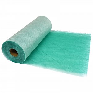 [Hot Item] Green and White 300g Fiberglass Paint Stop Floor Filter for Spray Booth