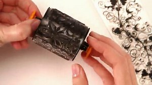 Fiskars Continuous Stamp Wheel Sheet, Flowers