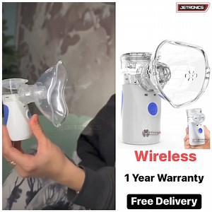 6.3K views | SAR 89/- Ultrasonic Mesh Handheld Nebulizer Portable Inhaler for Childrens and Adults. | Jetronics UAE | Facebook