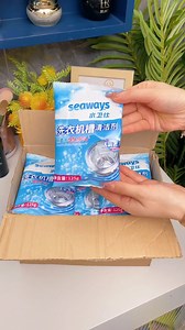 🧼 Keep your machine fresh! This Washing Machine Descale Powder removes odor & limescale in one go. | Family Store