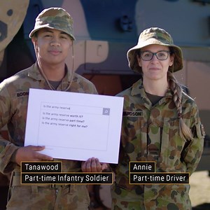 The Army Reserve is right for Annie, could it be right for you? http://bit.ly/31wYPfv | ADF Careers