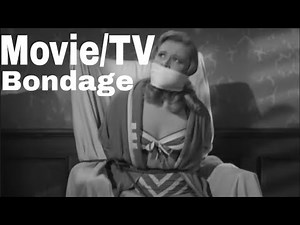 Girl in bikini gagged and kidnapped [Movie/TV damsel]