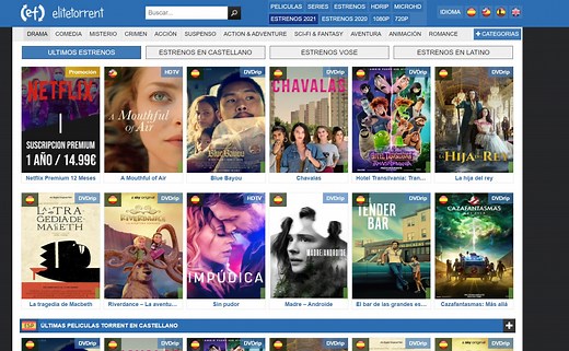 ✔ 9 alternativas a Elite Torrent si no funciona para descargar torrent en 2022