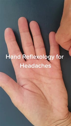 Hand Reflexology for headaches #reflexology #fyp #tips #reflexologymassage #headaches #treatment #foryourpage #stressrelief #nocopyrightinfringementintended #cctoowner | Sideline Hussle