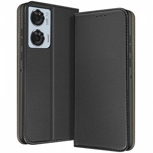 Étui pour Motorola Edge 50 Fusion Clapet Magnétique Porte-carte Noir | Rakuten