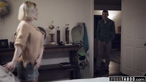 PURE TABOO StepMom Helped Injured Son Pleasure Himself