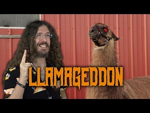 Llamageddon Movie Review - Exactly what it sounds like.