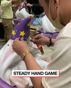 3.8M views · 10K reactions | He absolutely smashed this steady hand game!  | LADbible Australia | Facebook