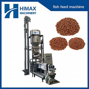 [Hot Item] Fully Automatic Drying Floating Fish Feed Machine Animal Feed Pellet Machine
