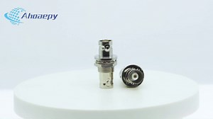 2PCS BNC Bulkhead Panel Mounts Connector, BNC Female to Female Coax Adapter for Radios, LMR, Videos, Antennas,Audios