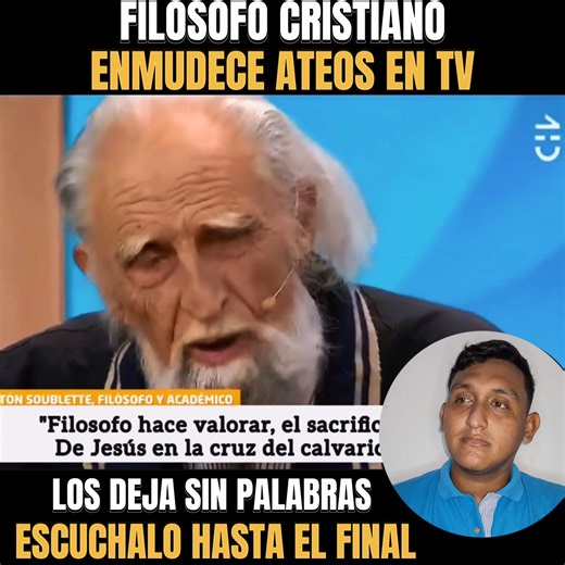 Filosofo cristiano enmudece a periodistas ateos, los deja sin palabras.😬 | Deiver Moreno