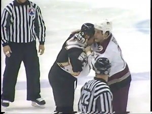 Dennis Bonvie vs Ryan Vandenbussche AHL Mar 30/05