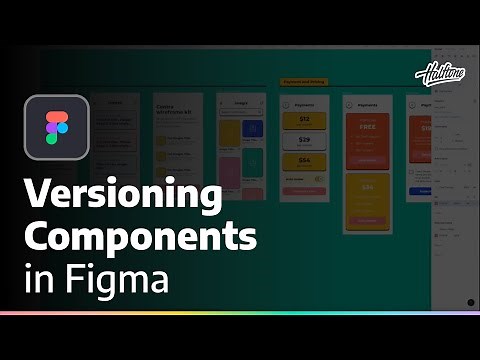 Versioning Components — UI Design in Figma
