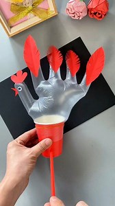 104K views · 268 reactions | 理 You can make fun homemade toys using disposable gloves — simple, creative, and perfect for playing with your kids at home during Chinese New Year! Have fun together and enjoy happy parent–child time ✨ #ParentChildCrafts #ChildHandicraft #ChildrensCreativeHandicrafts #HomemadeToys #CreativeCrafts #DIYCrafts | Art, Crafts and Journals | Facebook